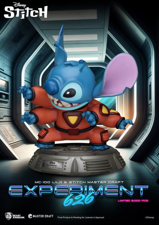 DISNEY - Stitch Experiment 626 - Statuette Master Craft 39 cm
