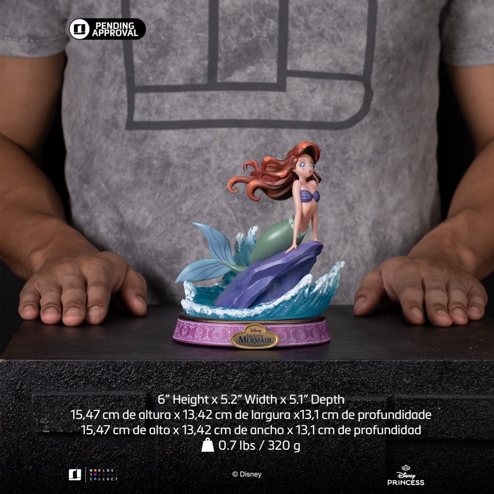 DISNEY PRINCESS - Ariel - Statuette Anime Princess 15cm