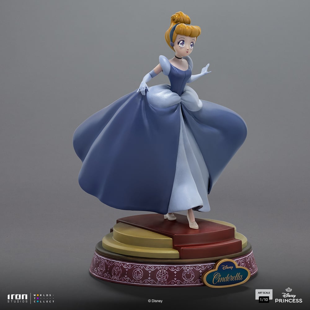 DISNEY'S PRINCESS - Cendrillon - Statuette Anime Princess 19cm