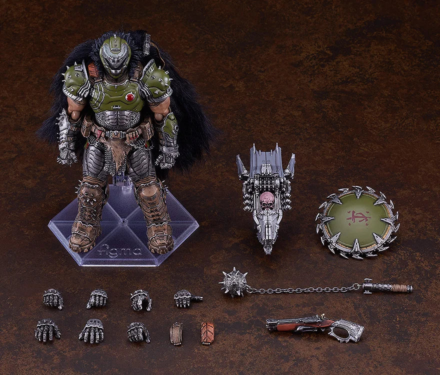 DOOM THE DARK AGES - Doomslayer - Deluxe Ed Action Figure Figma 17cm