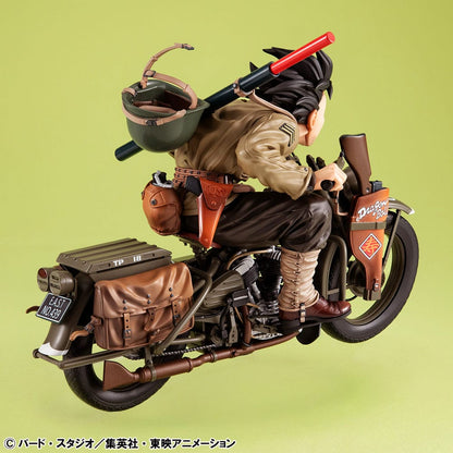 DRAGON BALL Z - Son Goku & Moto - Statuette Desktop Real McCoy 18cm