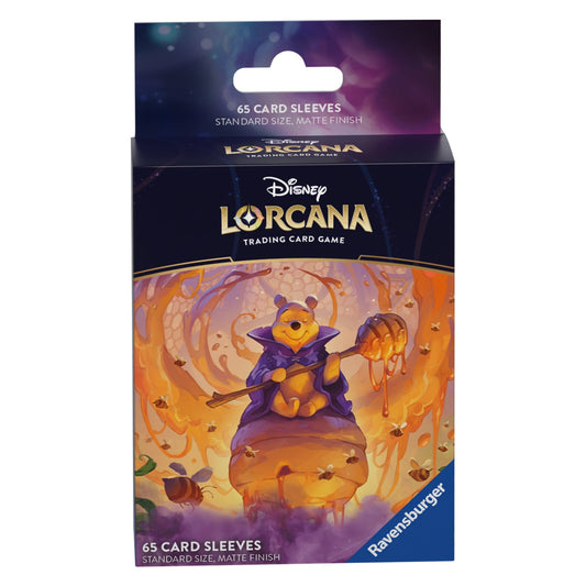 Disney Lorcana JCC  La Mer Azurite - Pack de 65 Protèges-cartes Winnie l'Ourson