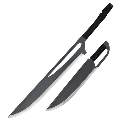 ÉPÉES DOUBLES ORNEMENTALES DU VRAI ZANGETSU D'ICHIGO KUROSAKI, LA SIXIÈME SÉRIE ANIME ZANPAKUTO