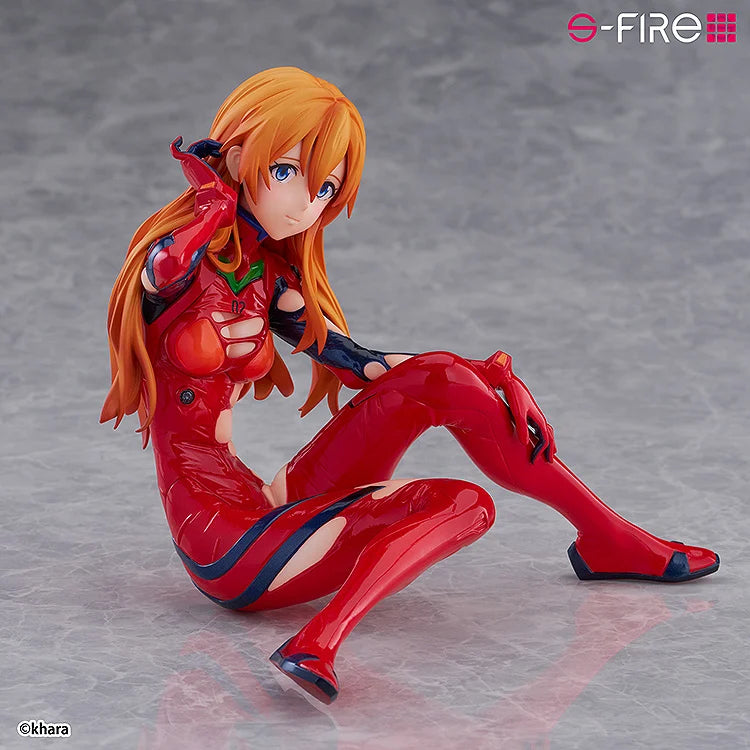 EVANGELION - Asuka Langley - Statuette S-Fire 1-7 12cm