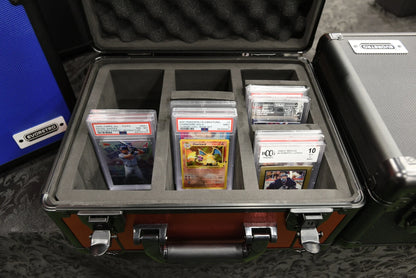 EVORETRO - Graded Card Storage Box Carbon effect for 90 Cards