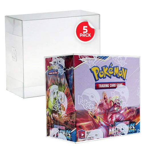 EVORETRO - PET Protector For Display 36 boosters Pokemon 5pc