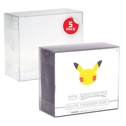 EVORETRO - PET Protector For ETB Pokemon 5pc