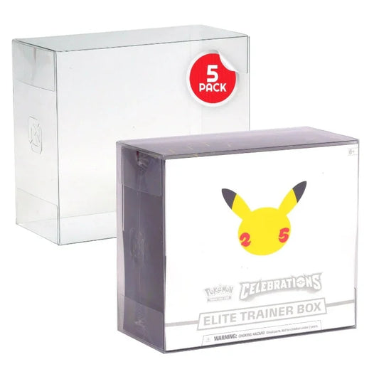 EVORETRO - PET Protector For ETB Pokemon 5pc