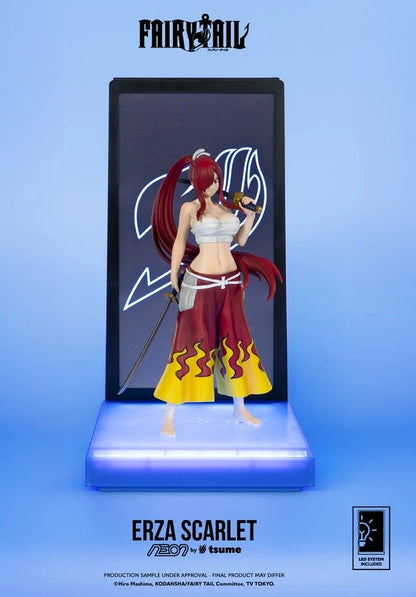 FAIRY TAIL - Erza Scarlet - Figurine Neon by Tsume 25cm