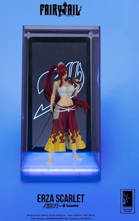 FAIRY TAIL - Erza Scarlet - Figurine Neon by Tsume 25cm
