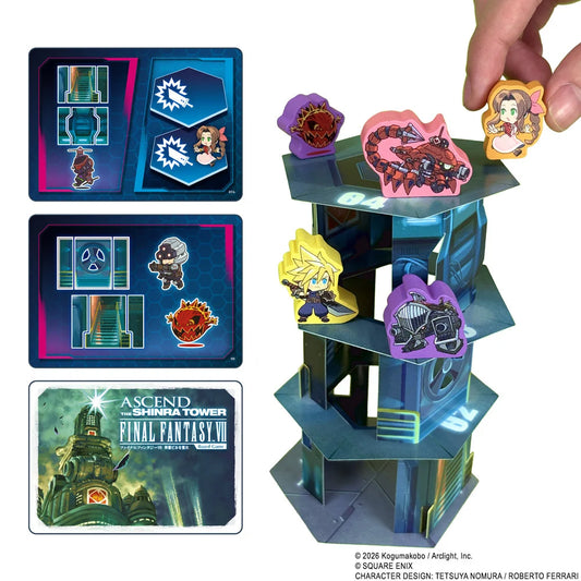 FINAL FANTASY VII - Ascend The Shinra Tower - Jeux de plateau