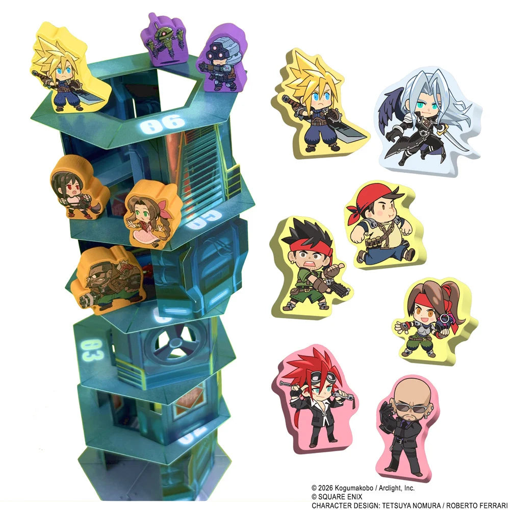 FINAL FANTASY VII - Ascend The Shinra Tower - Jeux de plateau