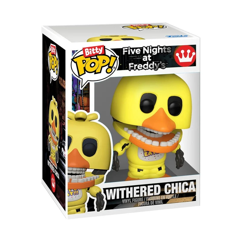 FIVE NIGHTS AT FREDDY'S - Bitty Pop 4 Pack 2.5cm - Withered