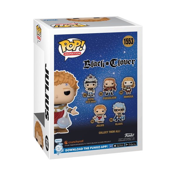 FUNKO POP! ANIMATION: BLACK CLOVER - JULIUS