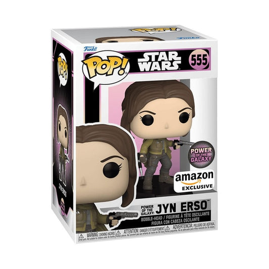 FUNKO POP! STAR WARS: POWER OF THE GALAXY: JYN ERSO - AMAZON EXCLUSIVE