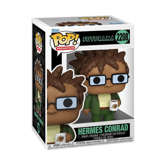 FUTURAMA - POP Animation N° 2208 - Hermes Conrad avec Mug