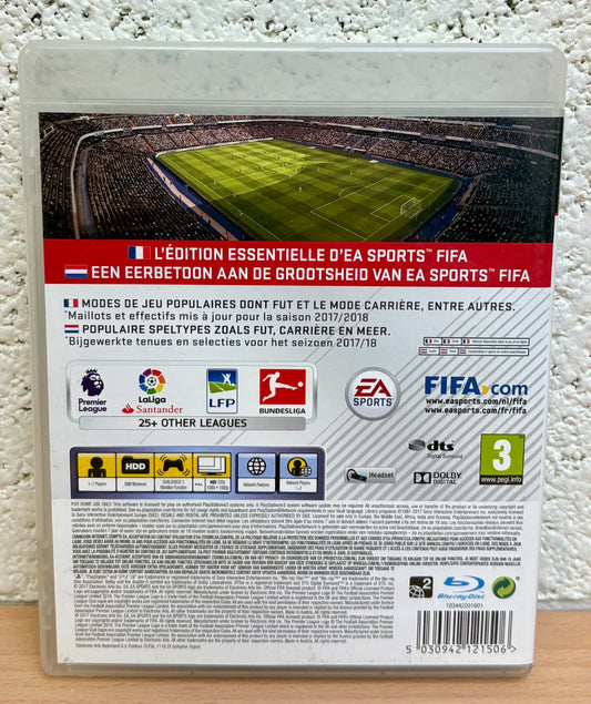 Fifa 18 Legacy Edition PS3