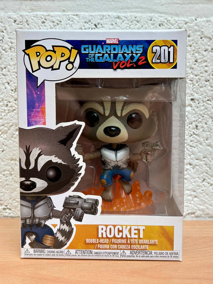 Figurine Pop Les Gardiens de la Galaxie 2 [Marvel] #201 Rocket Raccoon