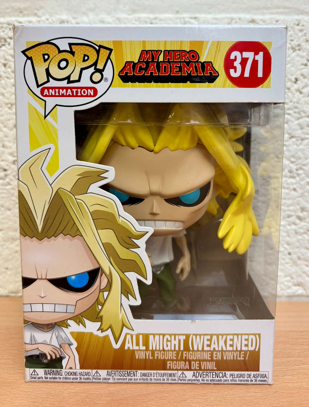 Figurine Pop My Hero Academia #371 All Might Weakened