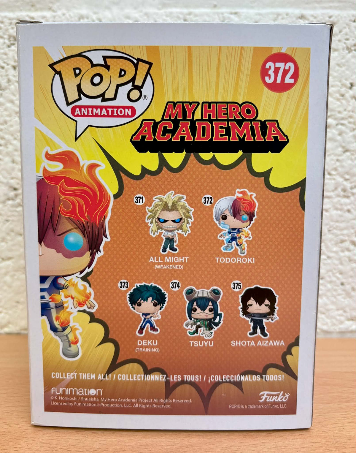 Figurine Pop My Hero Academia #372 Todoroki - Glow in the dark