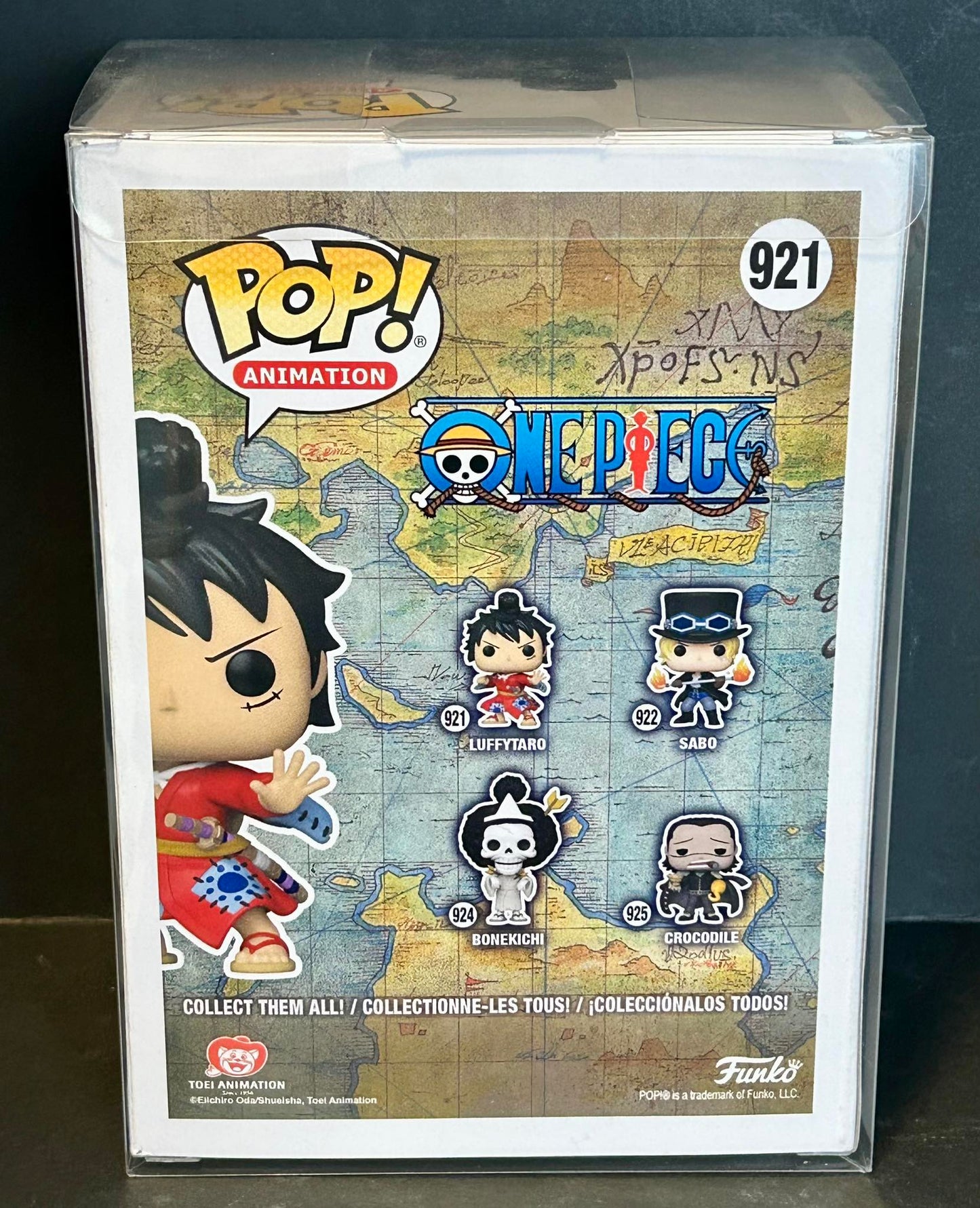 One Piece Pop Figure #921 Luffytaro autographed by Stéphane Excoffier