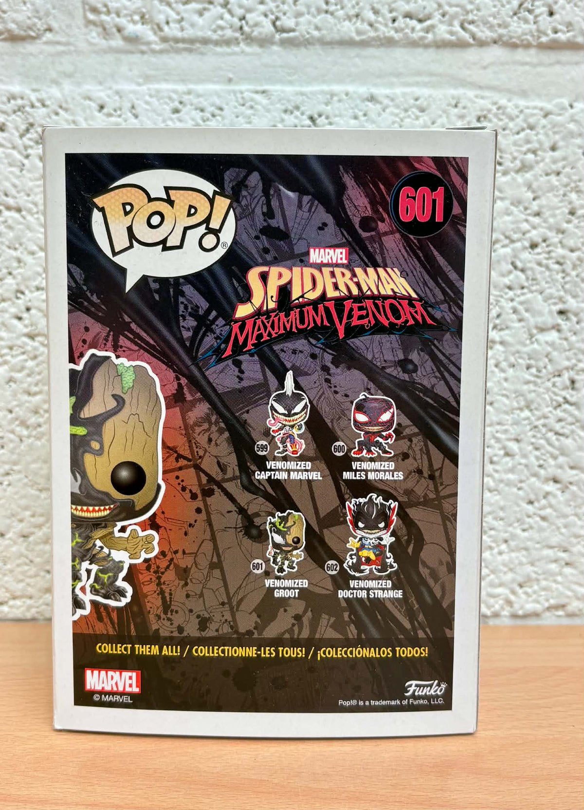 Figurine Pop Spider-man : Maximum Venom [Marvel] #601 Venomized Groot