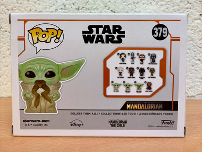 Figurine Pop Star Wars : Le Mandalorien #379 The Child with Frog