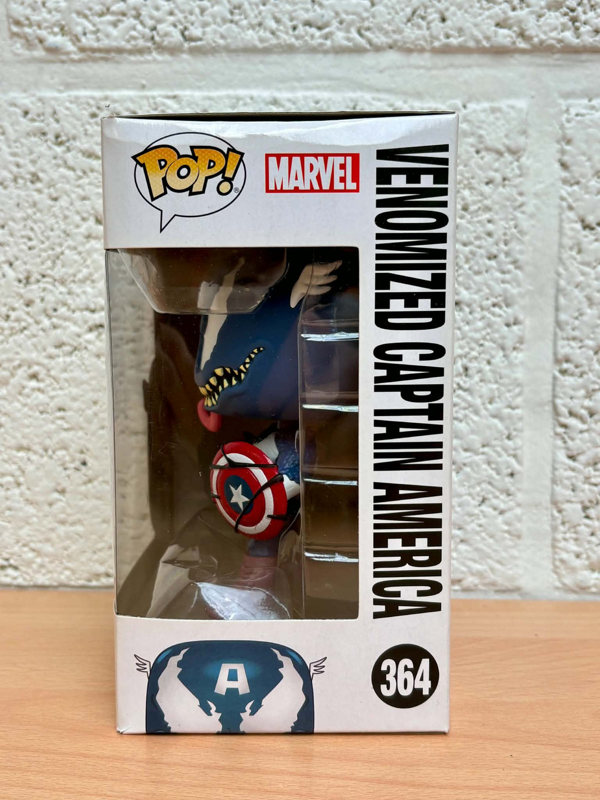 Figurine Pop Venom [Marvel] #364 Venomized Captain America
