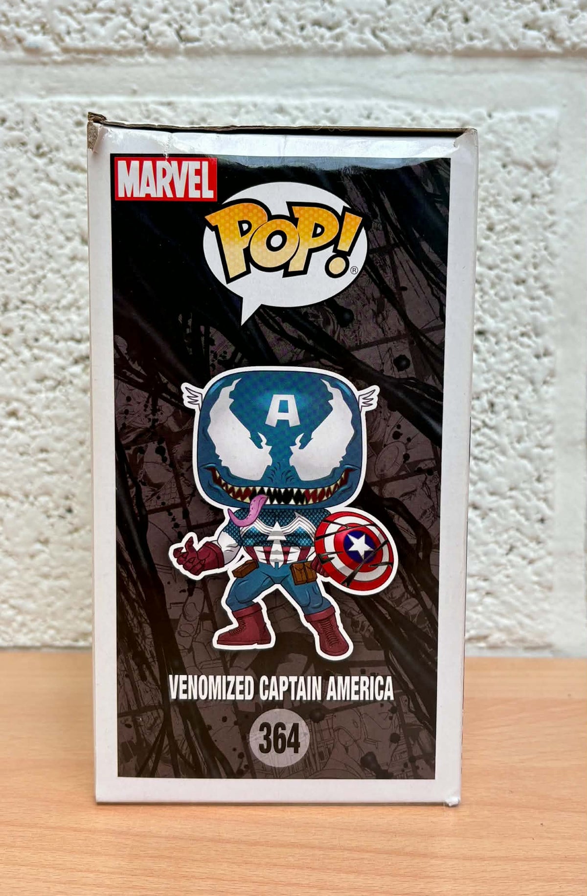 Figurine Pop Venom [Marvel] #364 Venomized Captain America