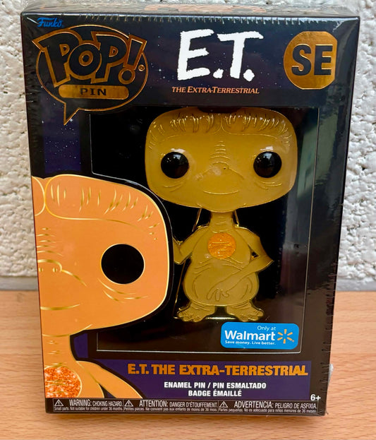 Funko Pop Walmart Exclusive Enamel Pin E.T. THE EXTRA TERRESTRIAL 4”