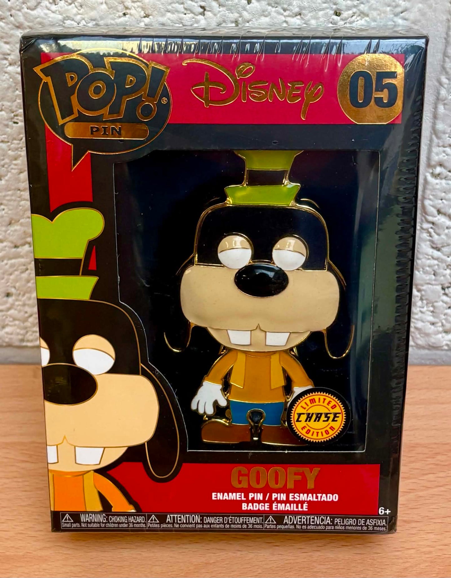 Funko Pop! Pin’s Disney Goofy Large Chase