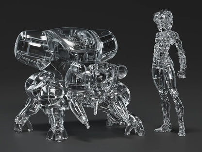 GHOST IN THE SHELL - Kusanagi & Fuchikoma "B" - Model Kit PLAMAX 8cm