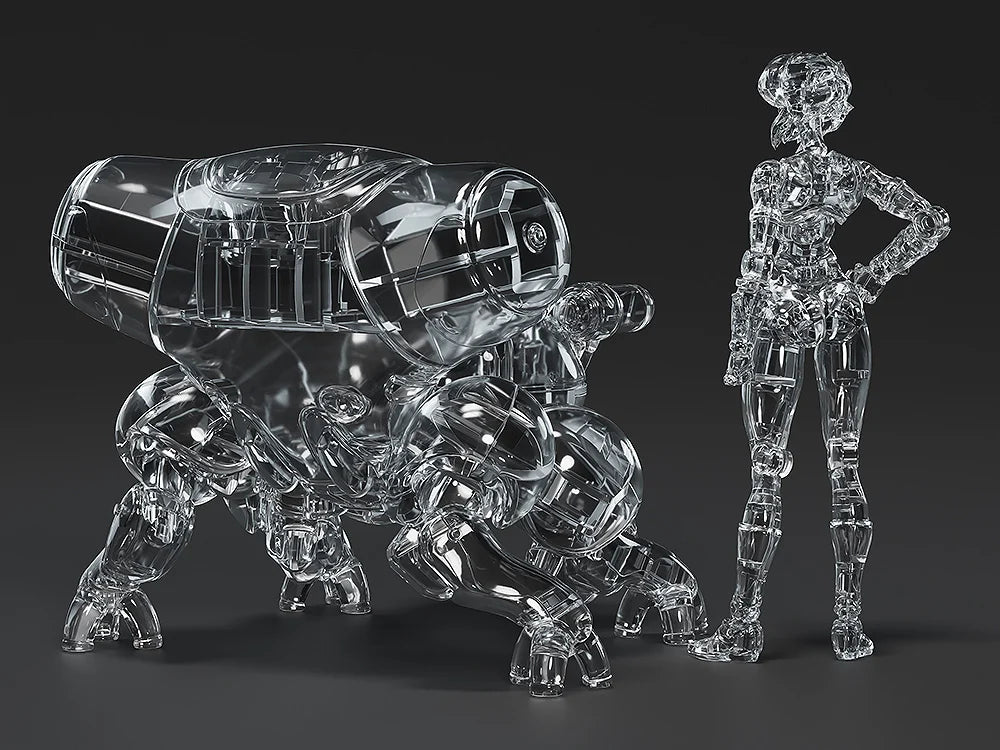 GHOST IN THE SHELL - Kusanagi & Fuchikoma "B" - Model Kit PLAMAX 8cm