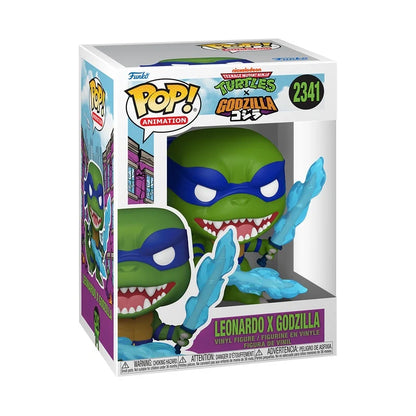 GODZILLA X TURTLES - POP Animation N° 2341 - Leonardo X Godzilla