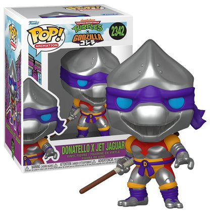 GODZILLA X TURTLES - POP Animation N° 2342 - Donatello X Jet Jaguar