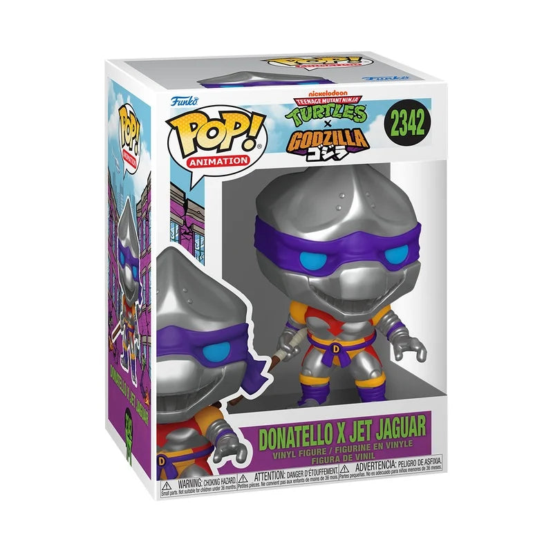 GODZILLA X TURTLES - POP Animation N° 2342 - Donatello X Jet Jaguar