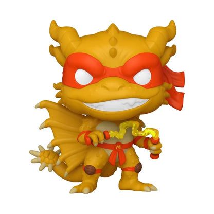 GODZILLA X TURTLES -POP Animation N°2344 -Michelangelo X King Ghidorah