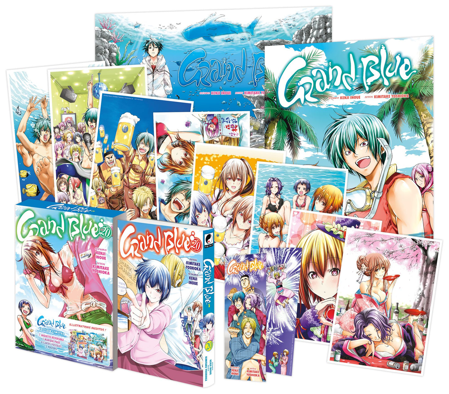GRAND BLUE - TOME 20 - EDITION LIMITÉE