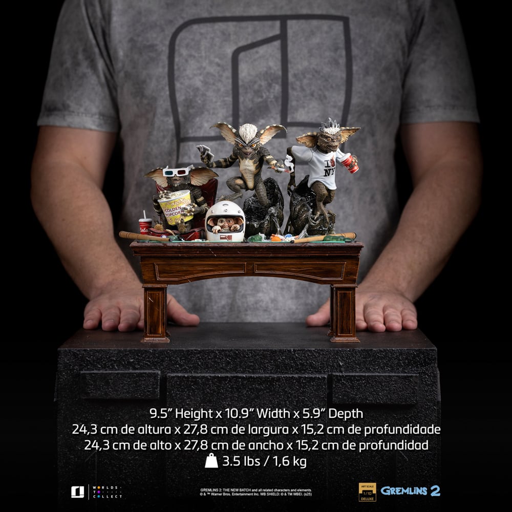 GREMLINS 2 - Gremlins Diorama - Statuette Art Scale 1/10 24.3cm