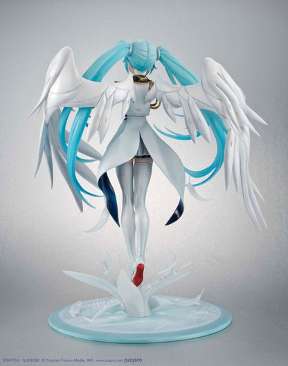 GUNDAM X HATSUNE MIKU - Lucra Miku x Wing Gundam Zero - Statuette 27cm