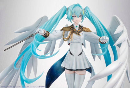 GUNDAM X HATSUNE MIKU - Lucra Miku x Wing Gundam Zero - Statuette 27cm