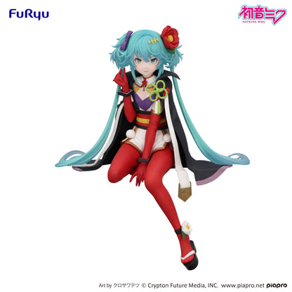 HATSUNE MIKU - Flower Fairy Camelia - Statuette Noodle Stopper 15cm
