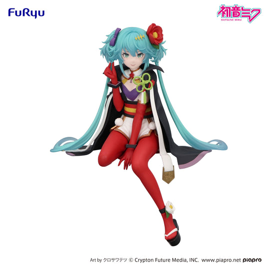 HATSUNE MIKU - Flower Fairy Camelia - Statuette Noodle Stopper 15cm