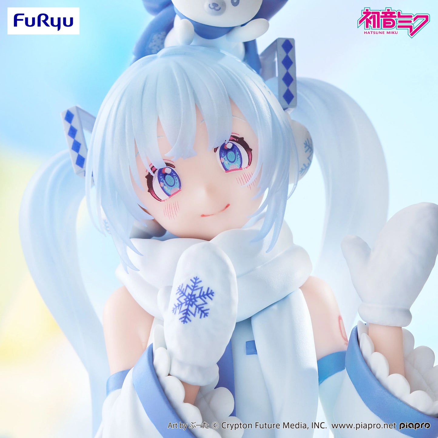 HATSUNE MIKU - Snow Miku "Sky Town" - Statuette Noodle Stopper 15cm