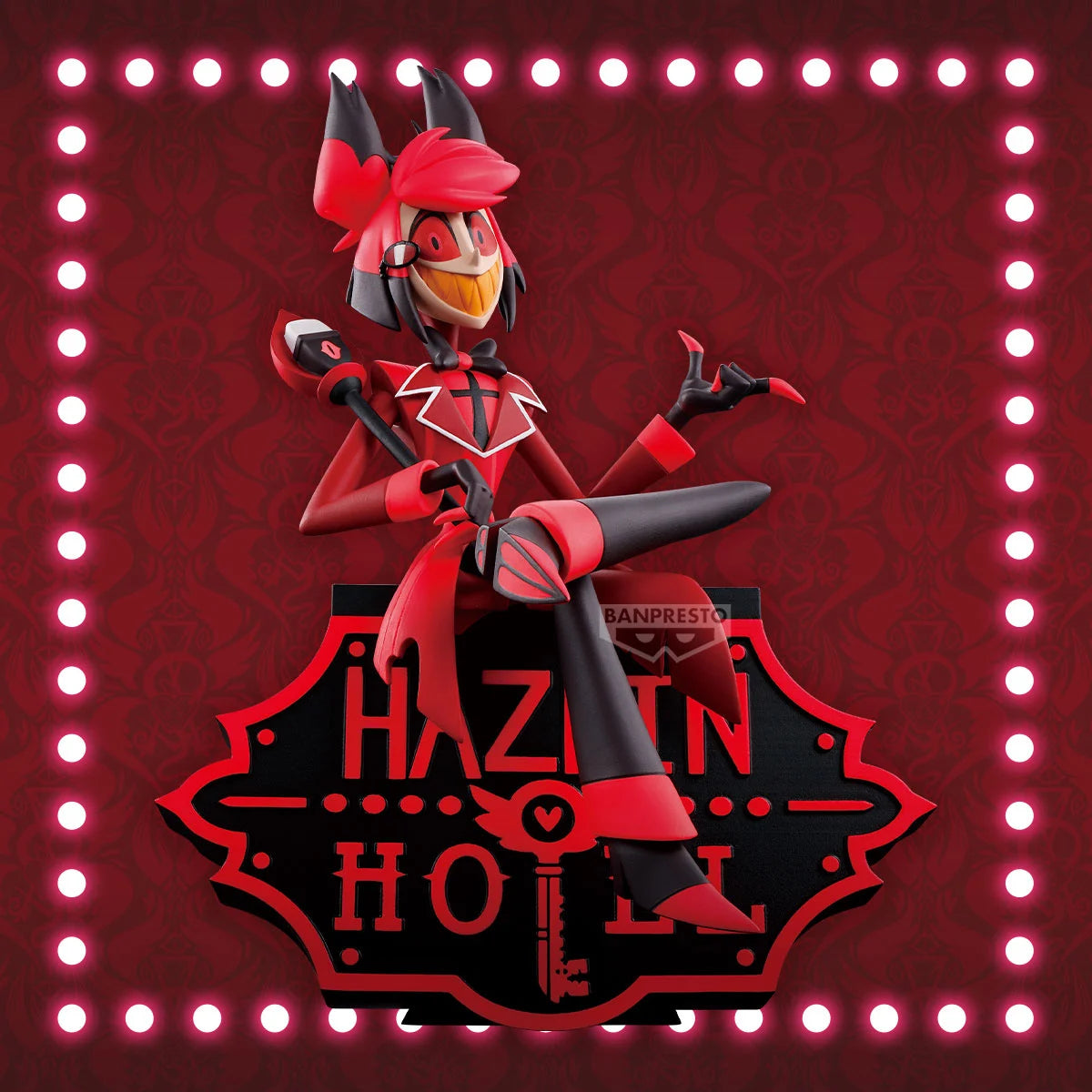 HAZBIN HOTEL - Alastor - Figurine Monitor Top 17cm