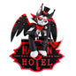 HAZBIN HOTEL - Husk - Figurine Monitor Top 15cm