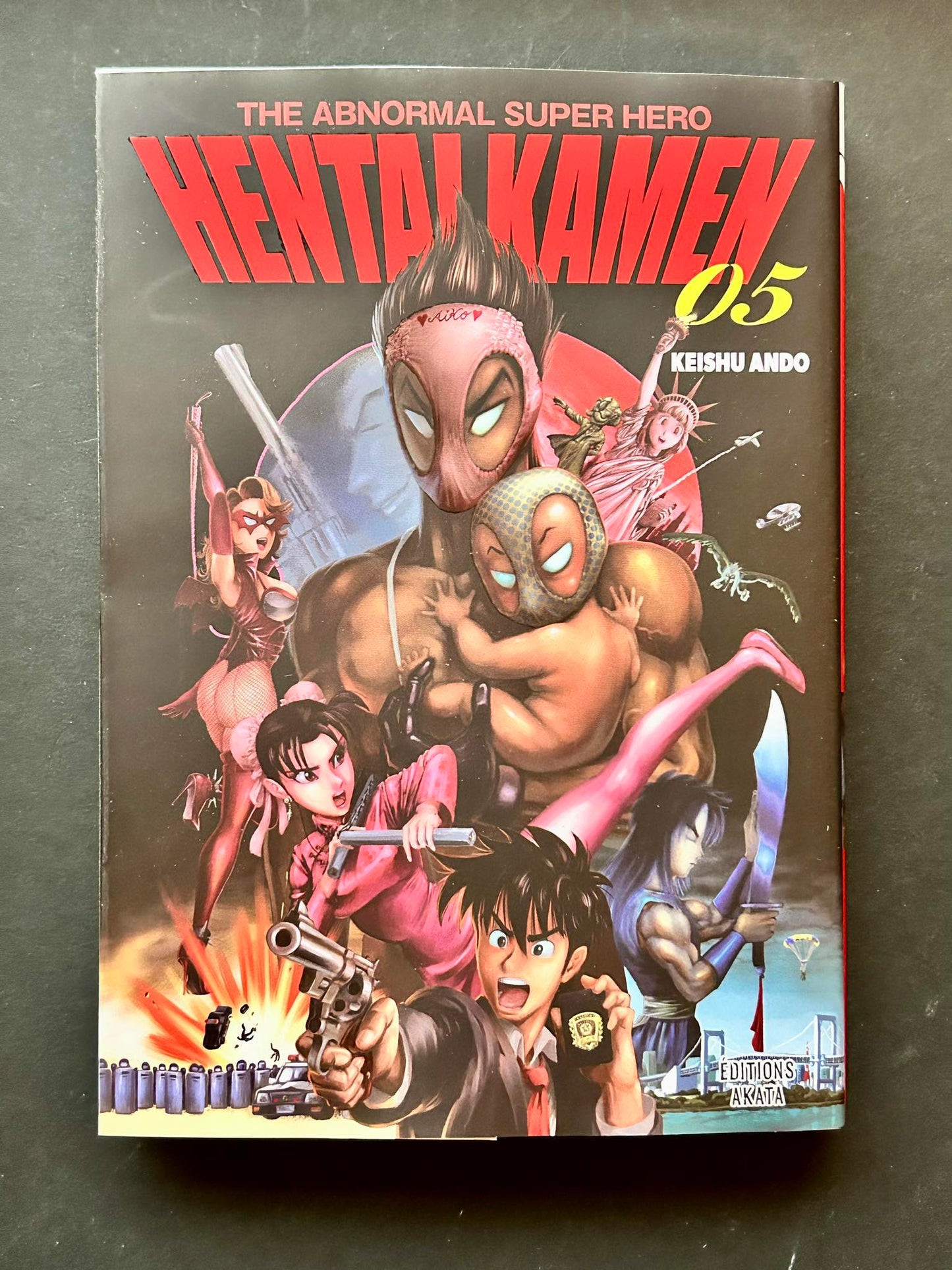 HENTAI KAMEN, THE ABNORMAL SUPERHERO - TOME 5 (VF)