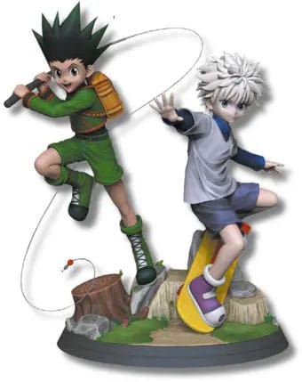 HUNTER X HUNTER - Gon & Kirua - Statuette 25cm