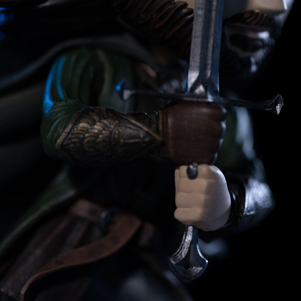 IRON STUDIOS - MINICO - LE SEIGNEUR DES ANNEAUX - ARAGORN STATUE 17CM
