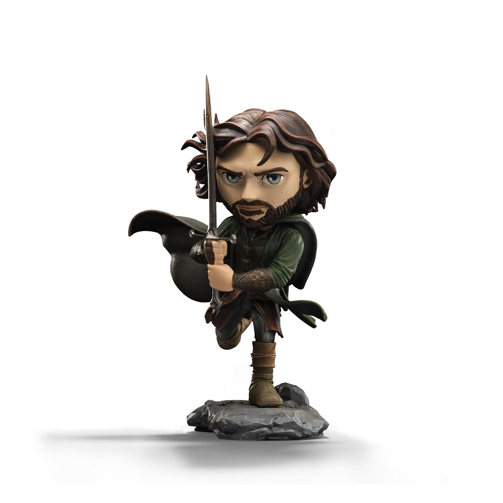 IRON STUDIOS - MINICO - LE SEIGNEUR DES ANNEAUX - ARAGORN STATUE 17CM
